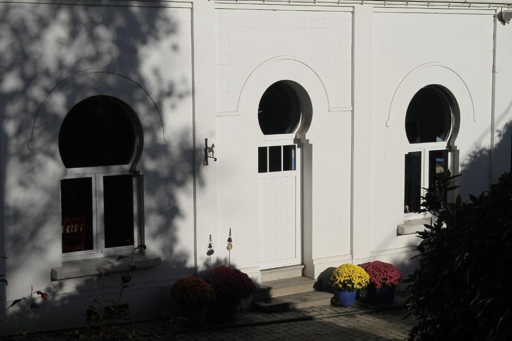 Gite De La Conciergerie Du Cheval Blanc Luttre Exterior foto